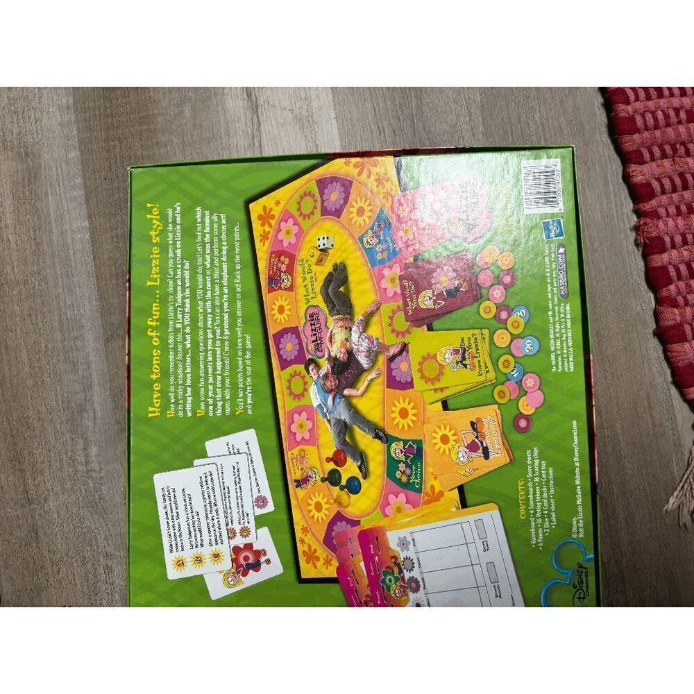 Vintage Lizzie Mcguire "What Would Lizzie Do?" Board Game (All pieces included) - Picture 4 of 6
